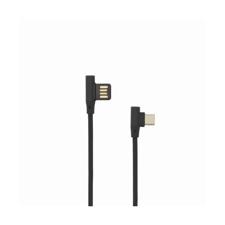 Sbox USB-A į USB-C laidas 1,5 m, juodas