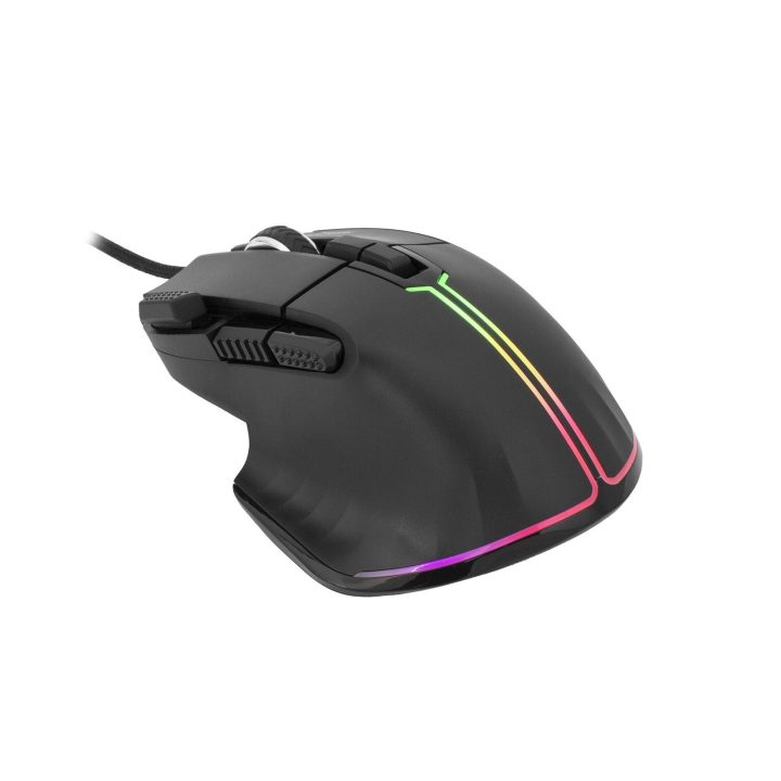 White Shark MARROK GM-9006 žaidimų pelė, juoda, RGB, 12 000 DPI
