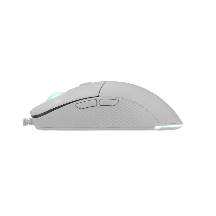 White Shark BAGDEMAGUS GM-5010 žaidimų pelė, balta