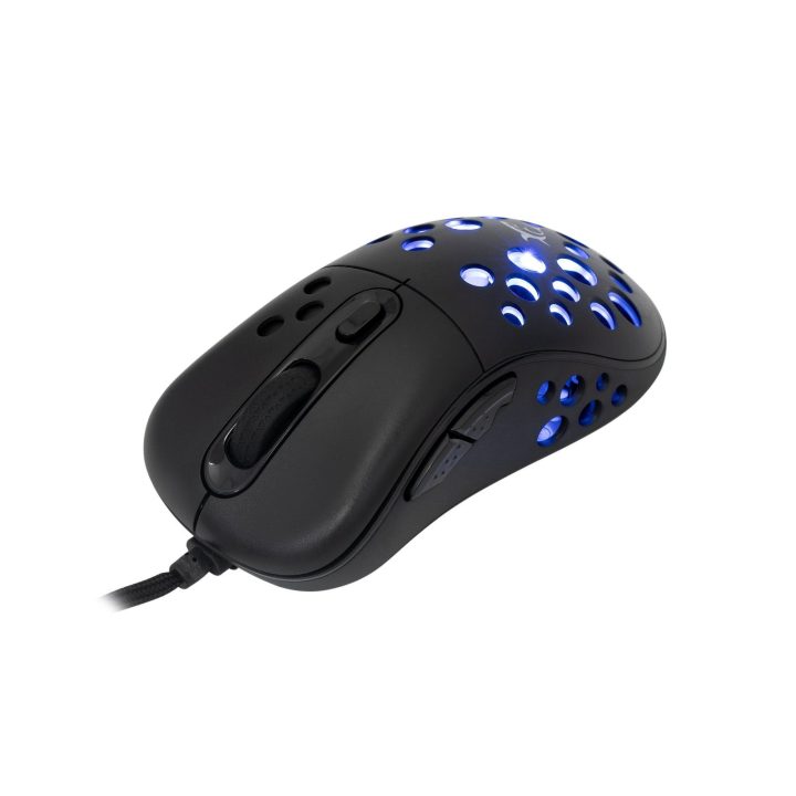 White Shark AZRAEL-B GM-5013 žaidimų pelė, juoda
