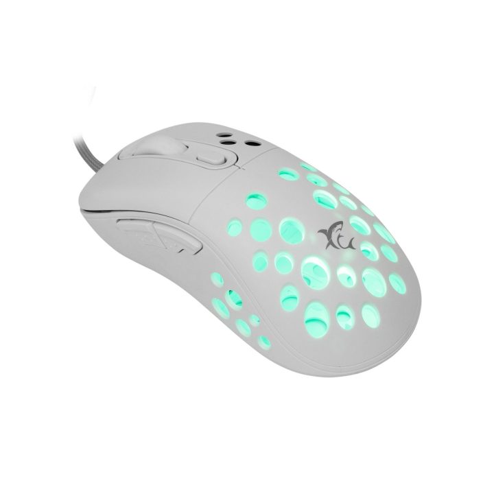 White Shark AZRAEL-W GM-5013 žaidimų pelė, balta