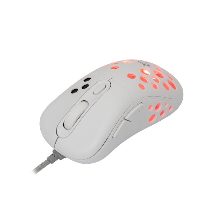 White Shark AZRAEL-W GM-5013 žaidimų pelė, balta