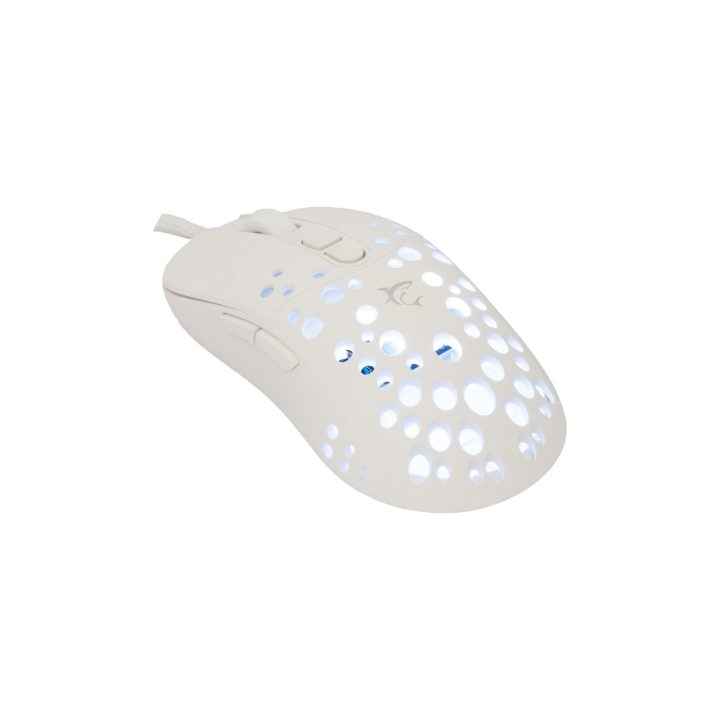 White Shark TRISTAN-W-2 GM-9004 žaidimų pelė, balta