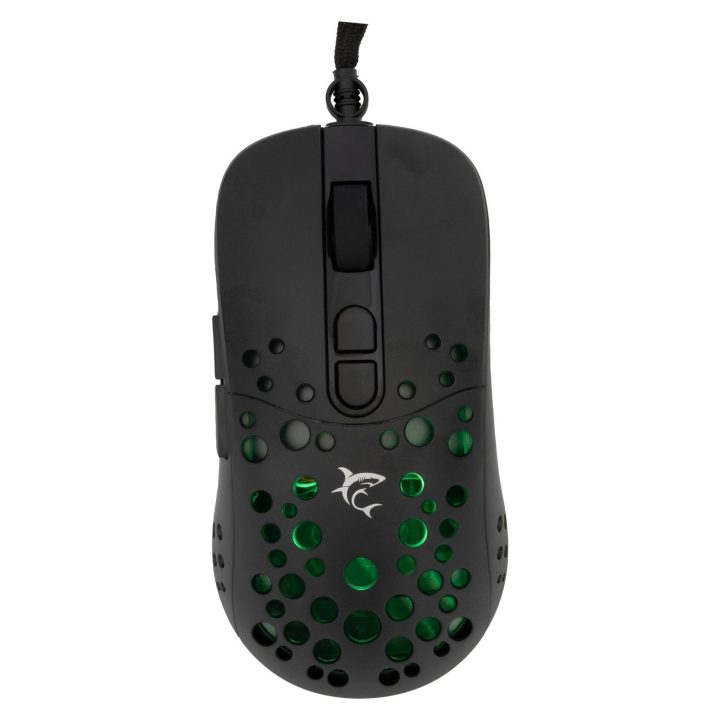 White Shark TRISTAN-B-2 GM-9004 žaidimų pelė, juoda, RGB
