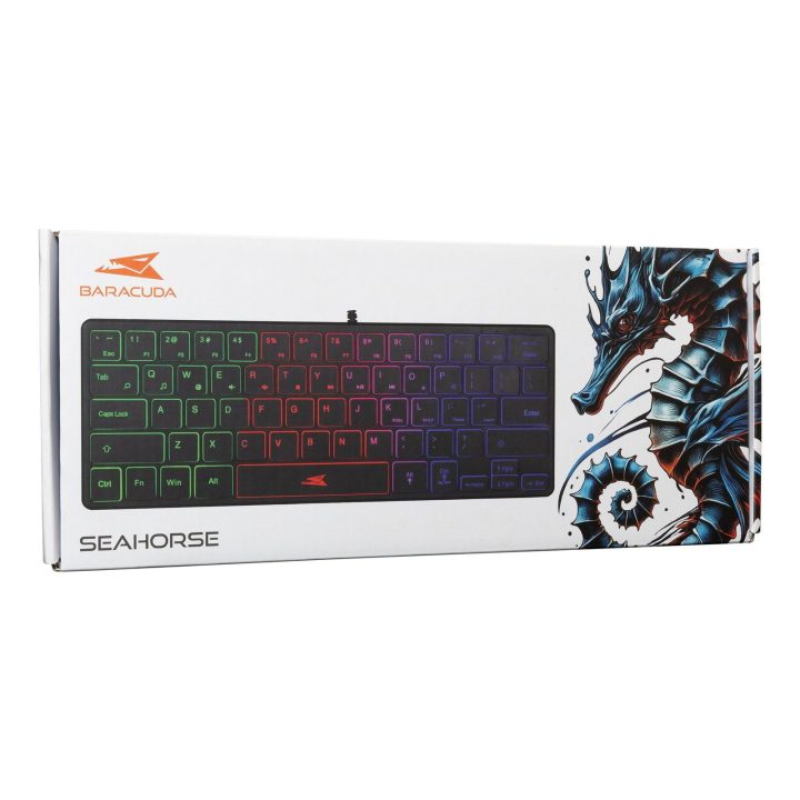 Baracuda SEAHORSE BGK-04141 mechaninė klaviatūra, juoda, US