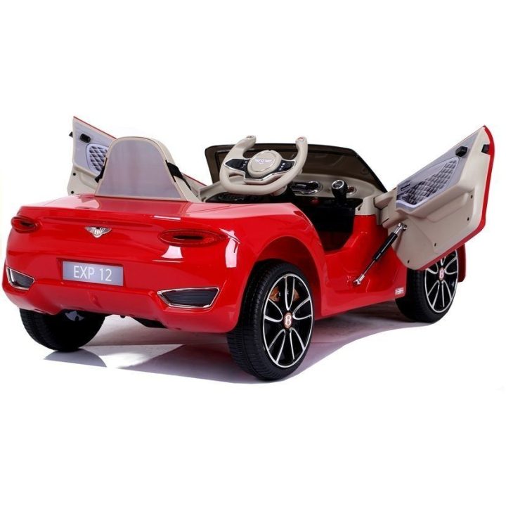 Bentley Electric Ride On Car - Red Painted