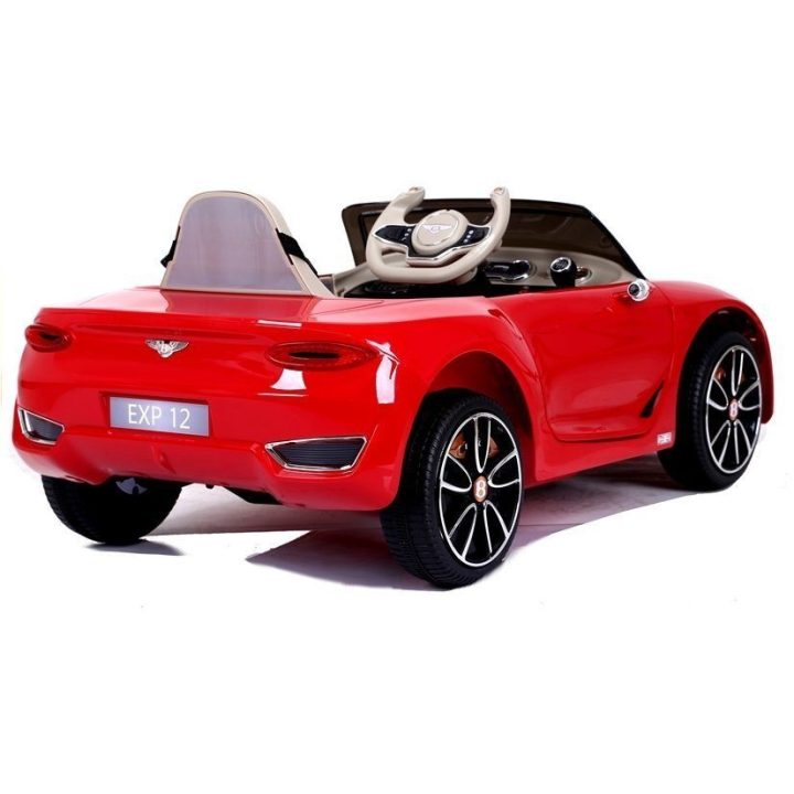 Bentley Electric Ride On Car - Red Painted