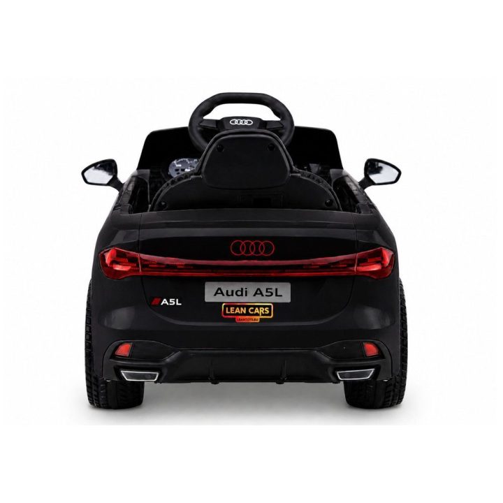 Juodas akumuliatorinis automobilis Audi A5L HL788
