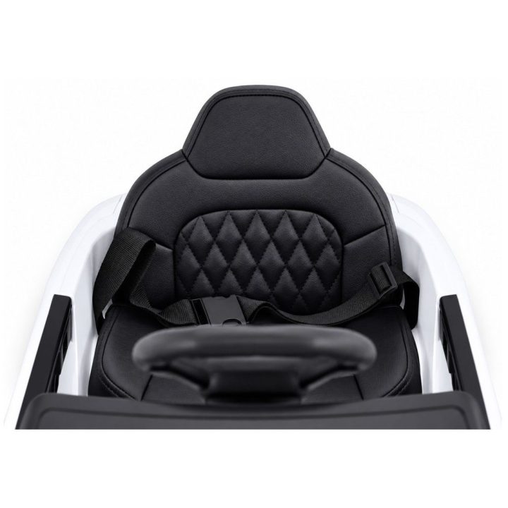 Baltas Audi A5L HL788 akumuliatorinis automobilis vaikams