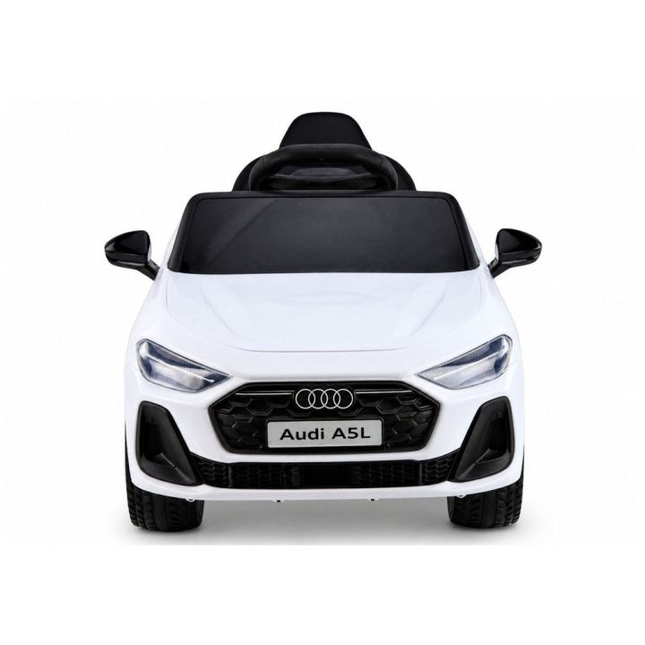 Baltas Audi A5L HL788 akumuliatorinis automobilis vaikams
