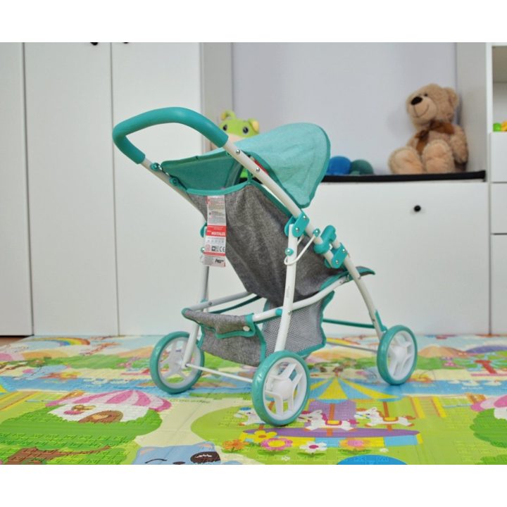Lėlių vežimėlis Milly Mally Natalie Prestige Mint