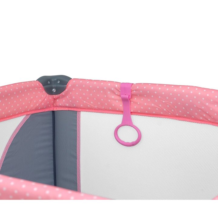 Rožinis maniežas vaikui Milly Mally Fun Pink Bear