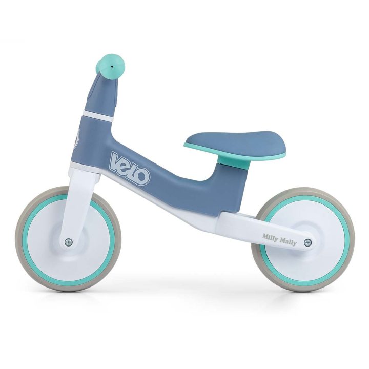 Bėgimo dviratukas Milly Mally Velo, mėtų spalvos