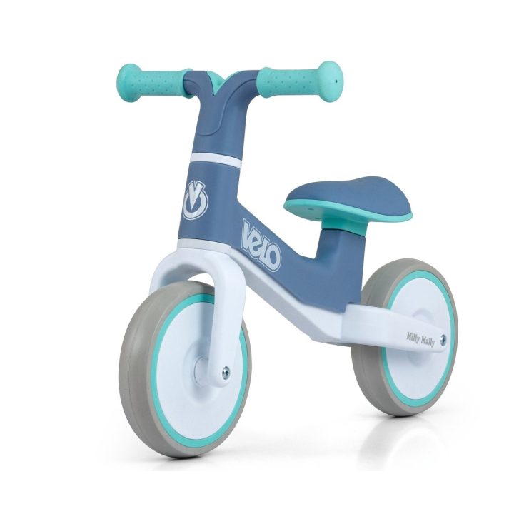 Bėgimo dviratukas Milly Mally Velo, mėtų spalvos