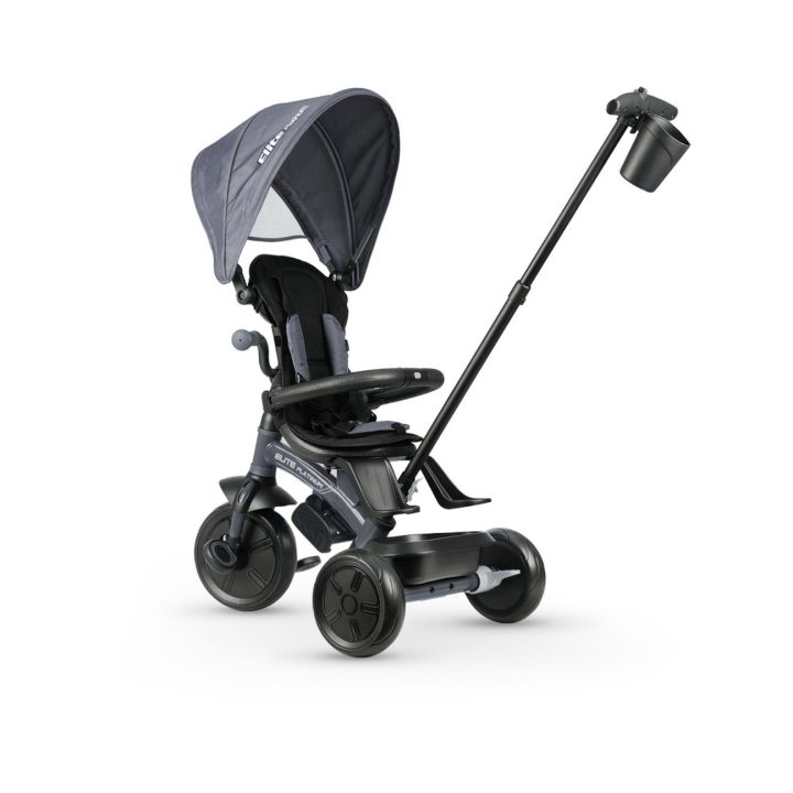 Triratukas vaikui Qplay Elite Platinum, pilkas