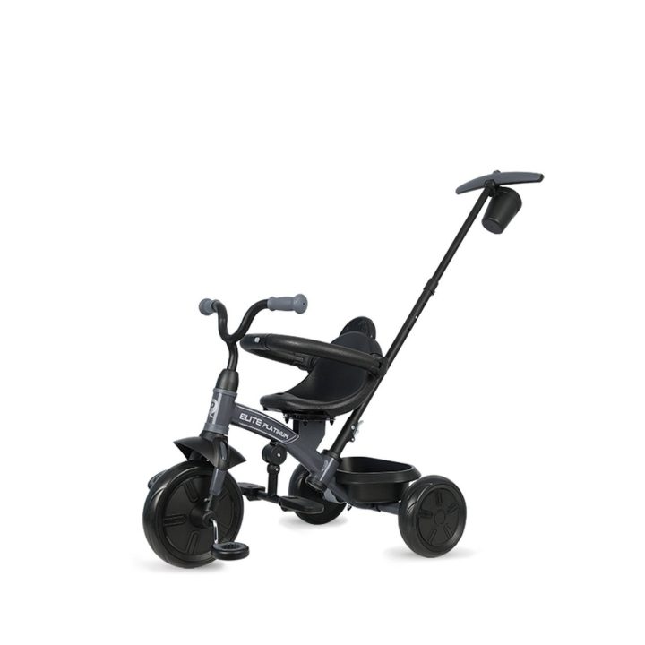 Triratukas vaikui Qplay Elite Platinum, pilkas