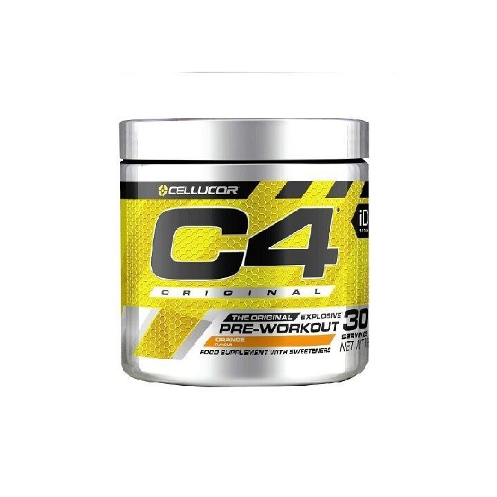 Treniruočių booster Cellucor C4 Original 30 porcijų, apelsinų skonio
