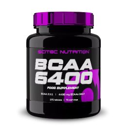 BCAA amino rūgštys Scitec Nutrition BCAA 6400 375 tabletės