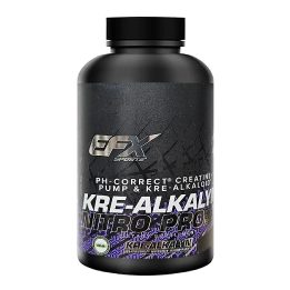 Kreatino kapsulės EFX Kre-Alkalyn Nitro Pro 120 kapsulių
