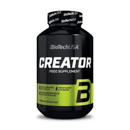 Kreatino kapsulės BioTechUSA CreaTor 120 kapsulių