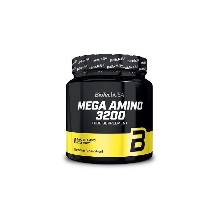 Amino rūgščių tabletės BioTechUSA Mega Amino 300 tablečių