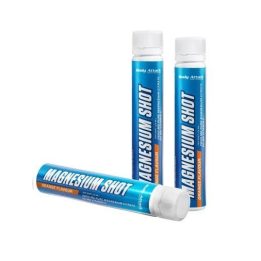 Magnio šotai Body Attack Magnesium Shots 20 × 25 ml, apelsinų skonio