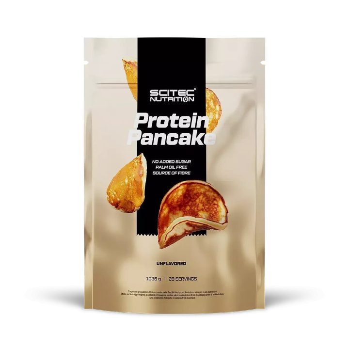Baltyminiai blynai Scitec Protein Pancake 1036 g, neutralaus skonio