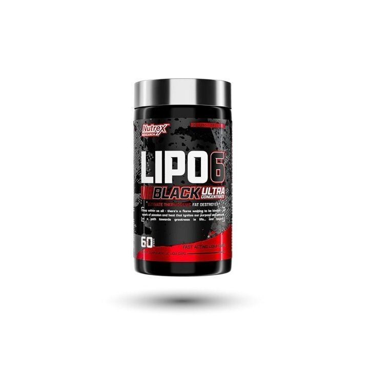 Maisto papildas kapsulėmis Nutrex Lipo-6 Black UC 60 kapsulių