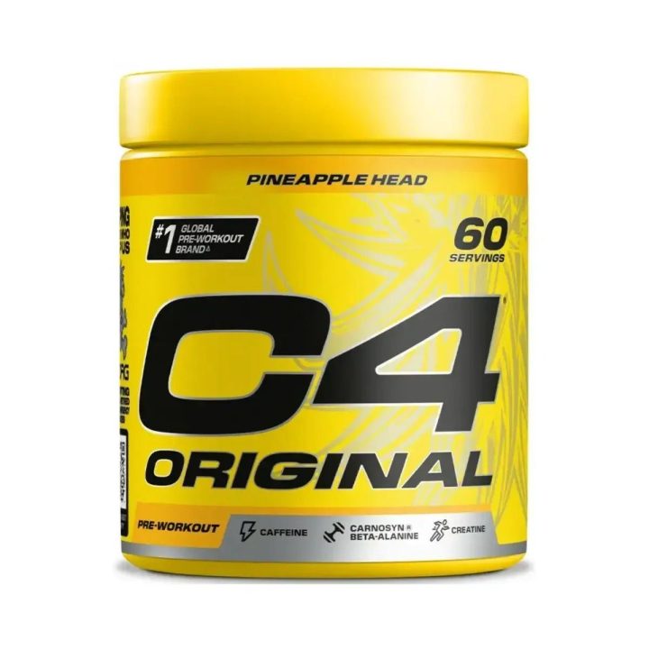 Treniruočių booster Cellucor C4 Original 390 g, Pineapple Head skonio