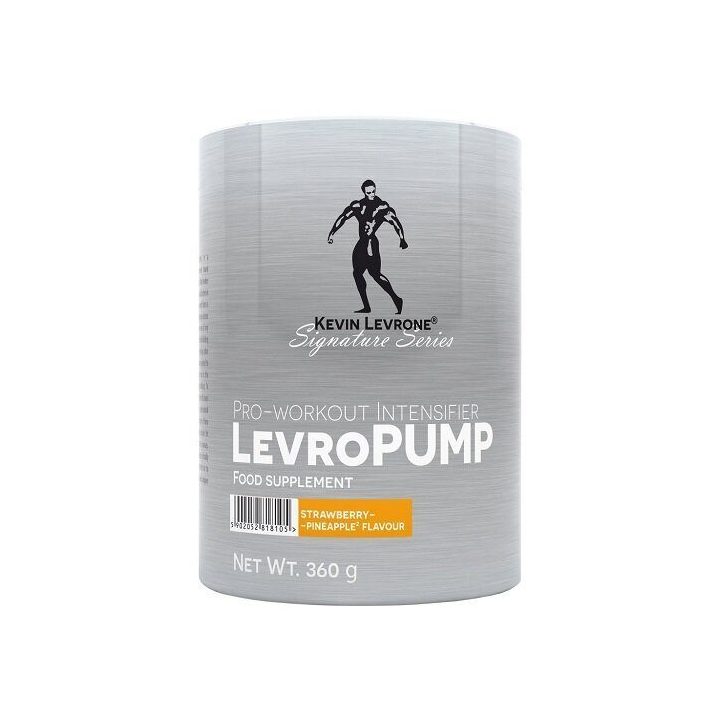 Treniruočių booster Kevin Levrone Levro Pump 360 g, braškių ir ananasų skonio