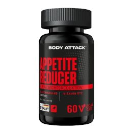 Glucomanano kapsulės Body Attack Appetite Reducer 60 kapsulių