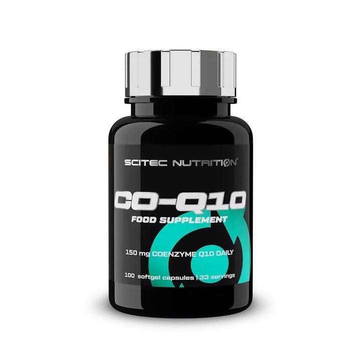Kofermento Q10 kapsulės Scitec Nutrition CO-Q10 50 mg, 100 kapsulių