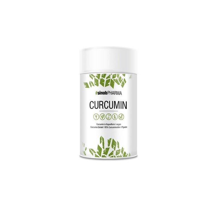 Kurkumino kapsulės Sinob Curcumin 95% 60 vnt.