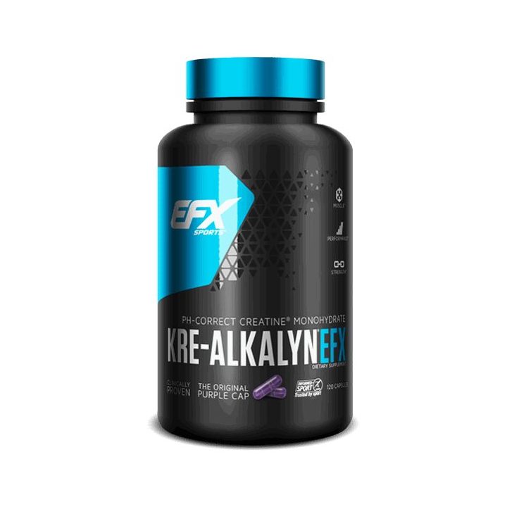 Kreatino monohidrato kapsulės EFX Kre-Alkalyn 120 kapsulių
