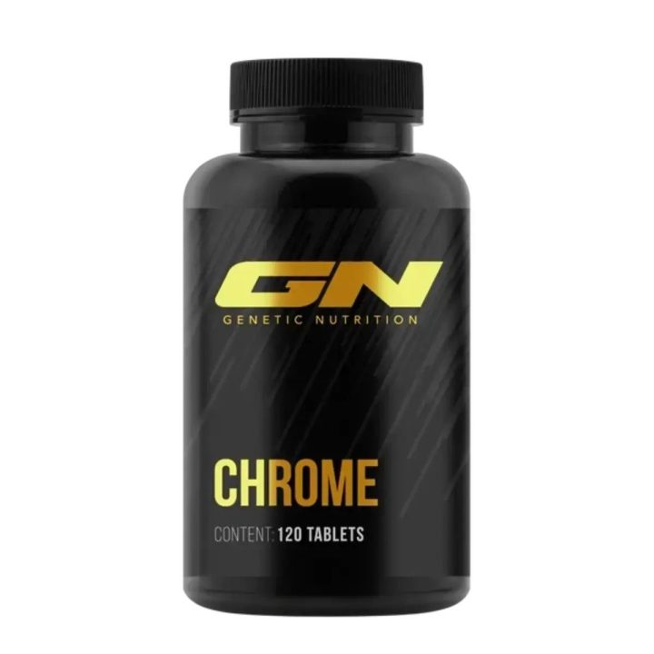 Chromo tabletės Genetic Nutrition GN Chrome Health Line 120 vnt.