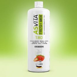 ASVita Fresh Mix braškių skonio gėrimo koncentratas 1 l