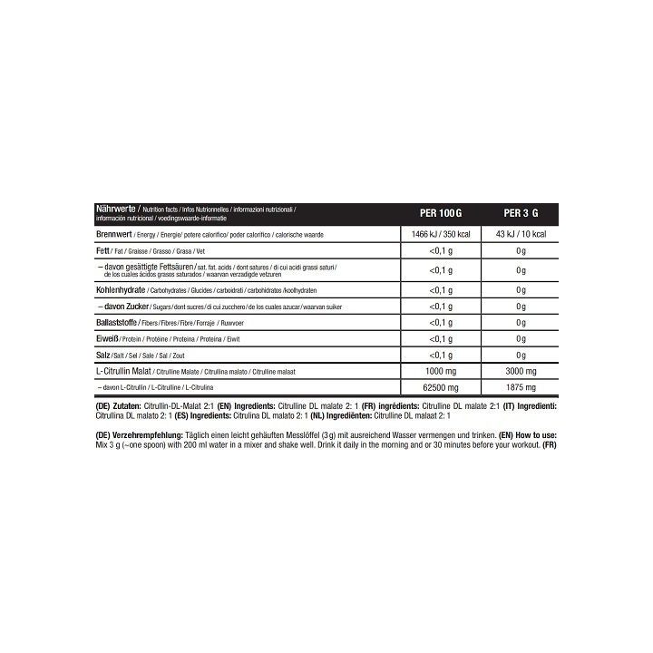 L-citrulino malato milteliai Sinob Core 300 g