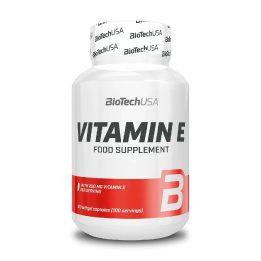 Vitaminas E BioTechUSA 100 minkštųjų kapsulių