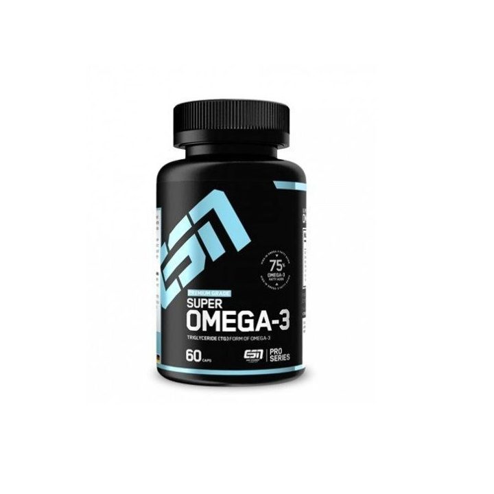 Omega-3 kapsulės ESN Super Omega-3 60 kapsulių