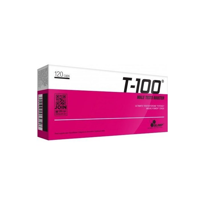 Maisto papildas kapsulėmis Olimp T-100 Mega 120 kapsulių