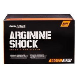 L-arginino kapsulės Body Attack Arginine Shock 180 kapsulių
