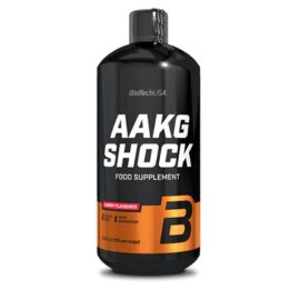 Amino rūgščių papildas BioTech AAKG Shock Extreme 1000 ml, vyšnių skonio