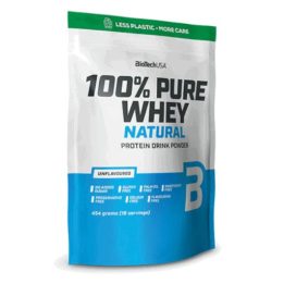 Išrūgų baltymai BioTechUSA 100% Pure Whey Natural 454 g, be skonio