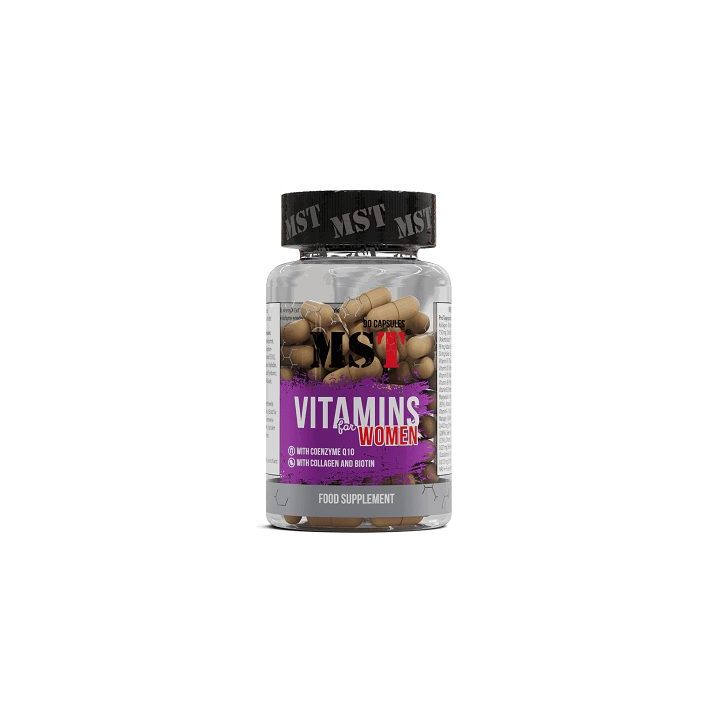 Vitaminai moterims MST 90 kapsulių