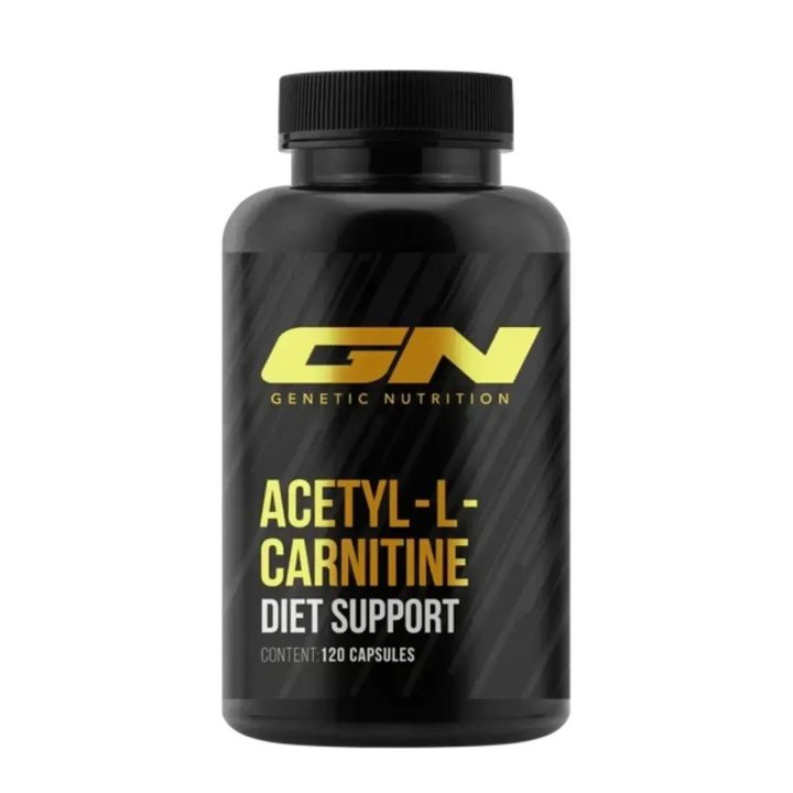 Acetil-L-karnitino kapsulės GN Genetic Nutrition 120 kapsulių