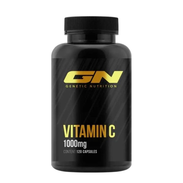 Vitamino C kapsulės GN Genetic Nutrition 1000 mg, 120 kapsulių