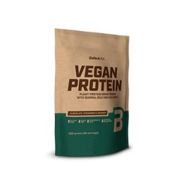 Augaliniai baltymų milteliai BioTechUSA Vegan Protein 500 g, šokolado ir cinamono skonio