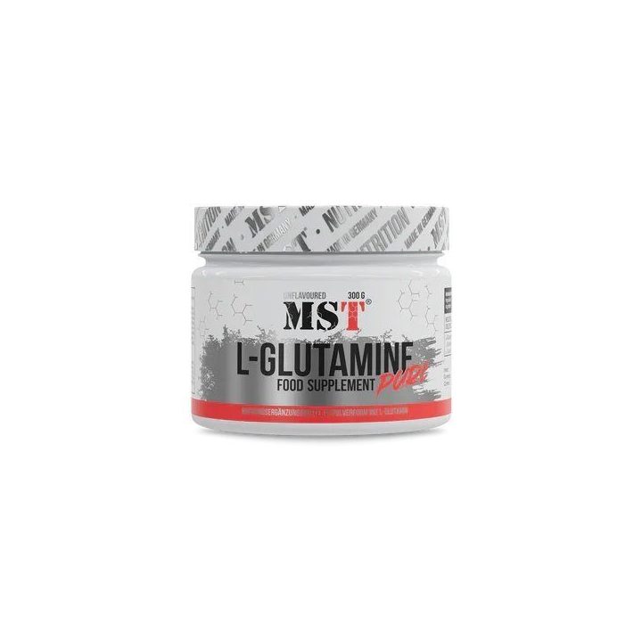 L-glutamino milteliai MST Pure 300 g, be skonio