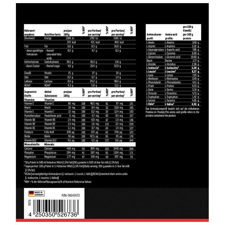 Gaineris Body Attack Power Weight Gainer 4,75 kg