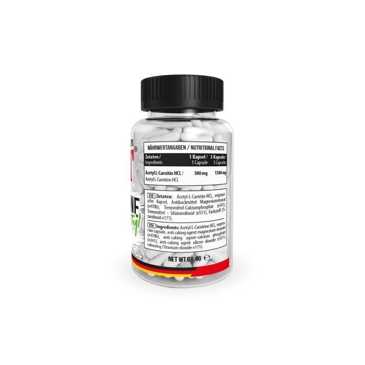 L-karnitino kapsulės MST Acetyl 90 kapsulių
